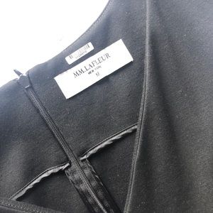 MM LEFLEUR Black knit dress